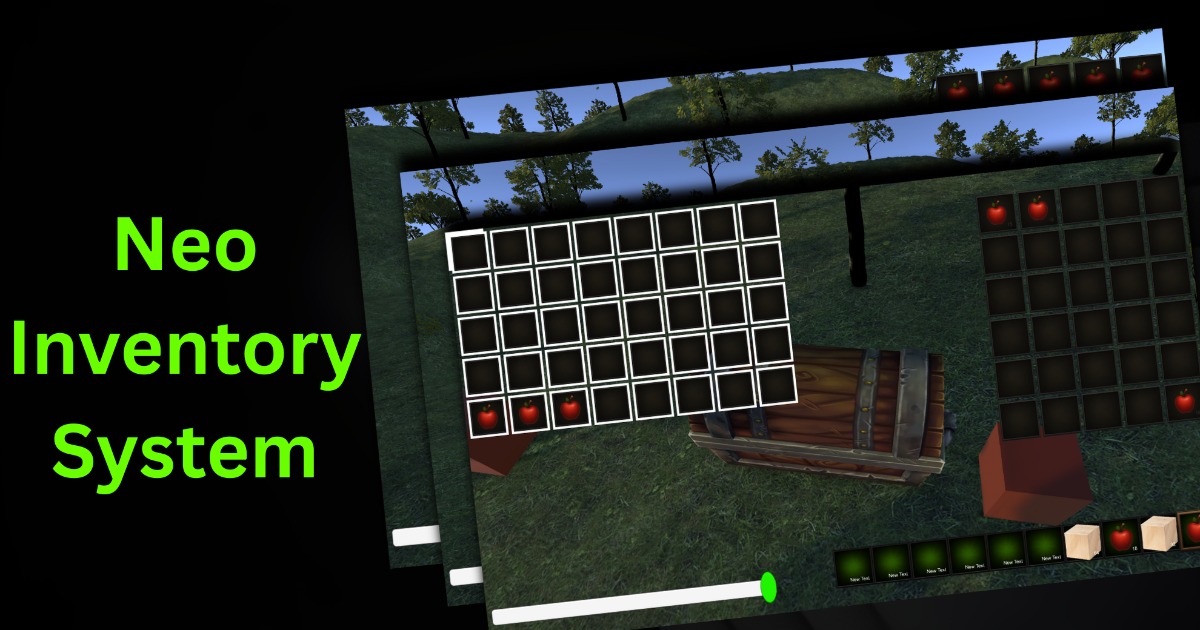 Neo Inventory System | Game Toolkits | Unity Asset Store