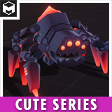 Spider Queen Robot Cute Series