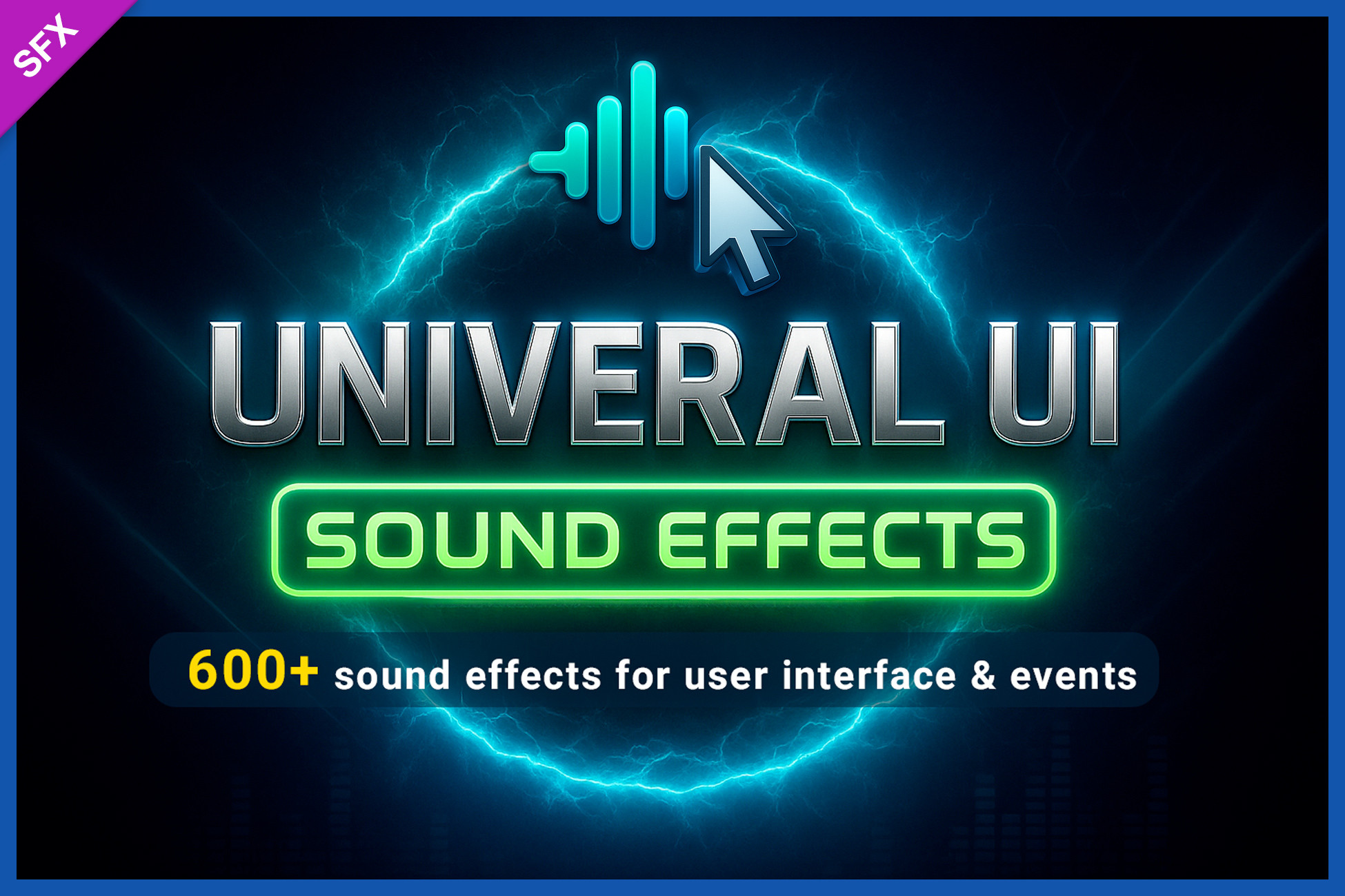 Unity Sound Icon Universal UI Sound Effects Library | Audio Sound FX | Unity Asset Store