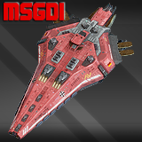 Spaceship GSN Kronprinz Class Cruiser