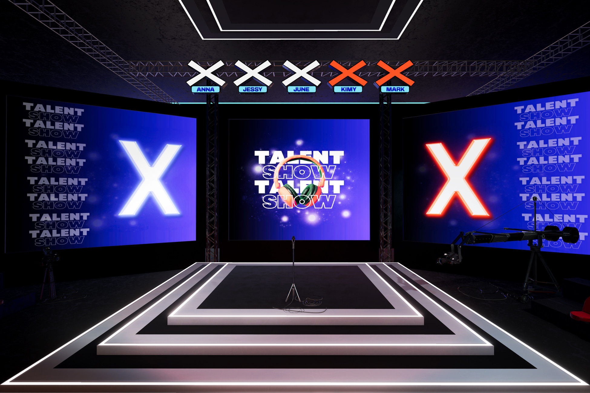 Talent Studio Program Talent Show TV Studio (URP) | 3D Urban | Unity Asset Store