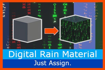 Digital Rain Material