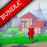 Low Poly Complete Bundle -LOWPOLY MEDIEVAL FANTASY SERIES