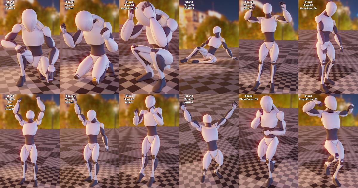 AA_e-sports_player_stand | 3D Animations | Unity Asset Store