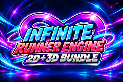 2D + 3D Infinite Runner Engine Bundle