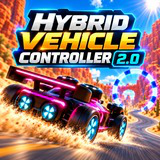 Hybrid Vehicle Controller 2.0: Flying Car/Drone, Stunts & AI
