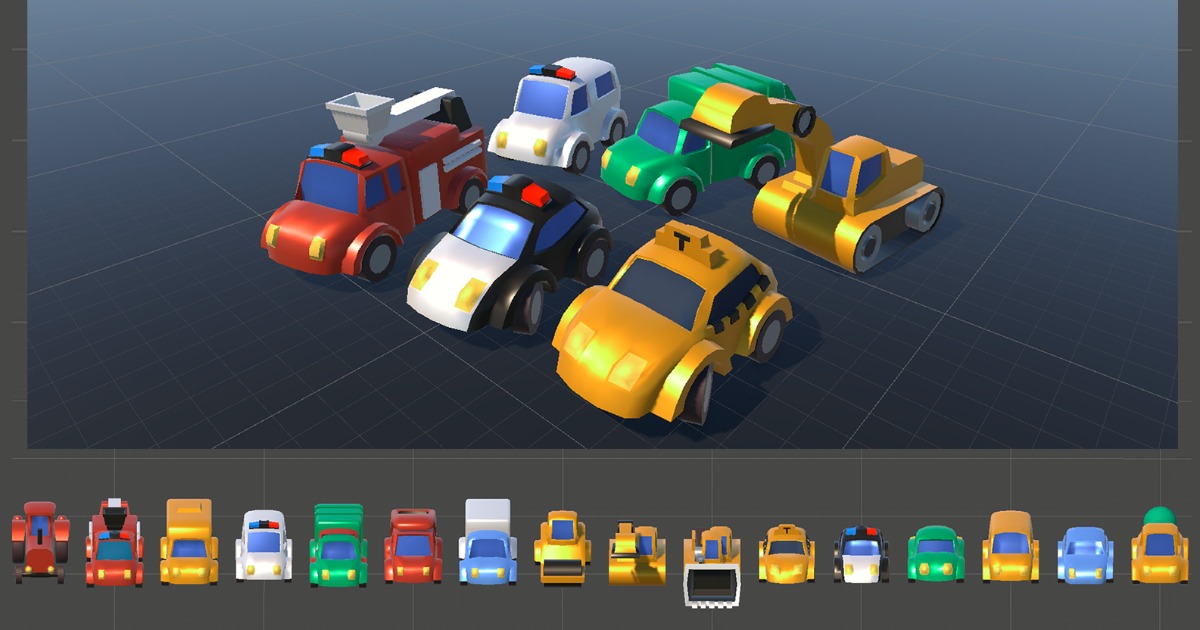 Toy Vehicles Pack | 3D Vehicles | Unity Asset Store