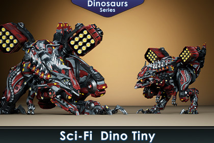 Sci-Fi Dino Tiny