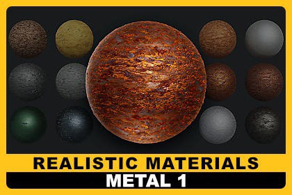 Realistic Materials - Metal 1