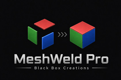 MeshWeld Pro Lite | Mesh Combiner & Texture Atlas