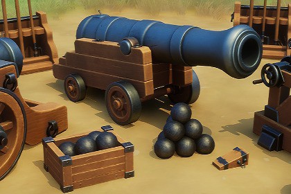 Stylized Cannons Pack