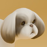 Animated Shih Tzu Dog