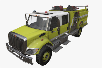 Fire Truck Yellow
