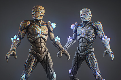 Rock Golem - Humanoid FREE