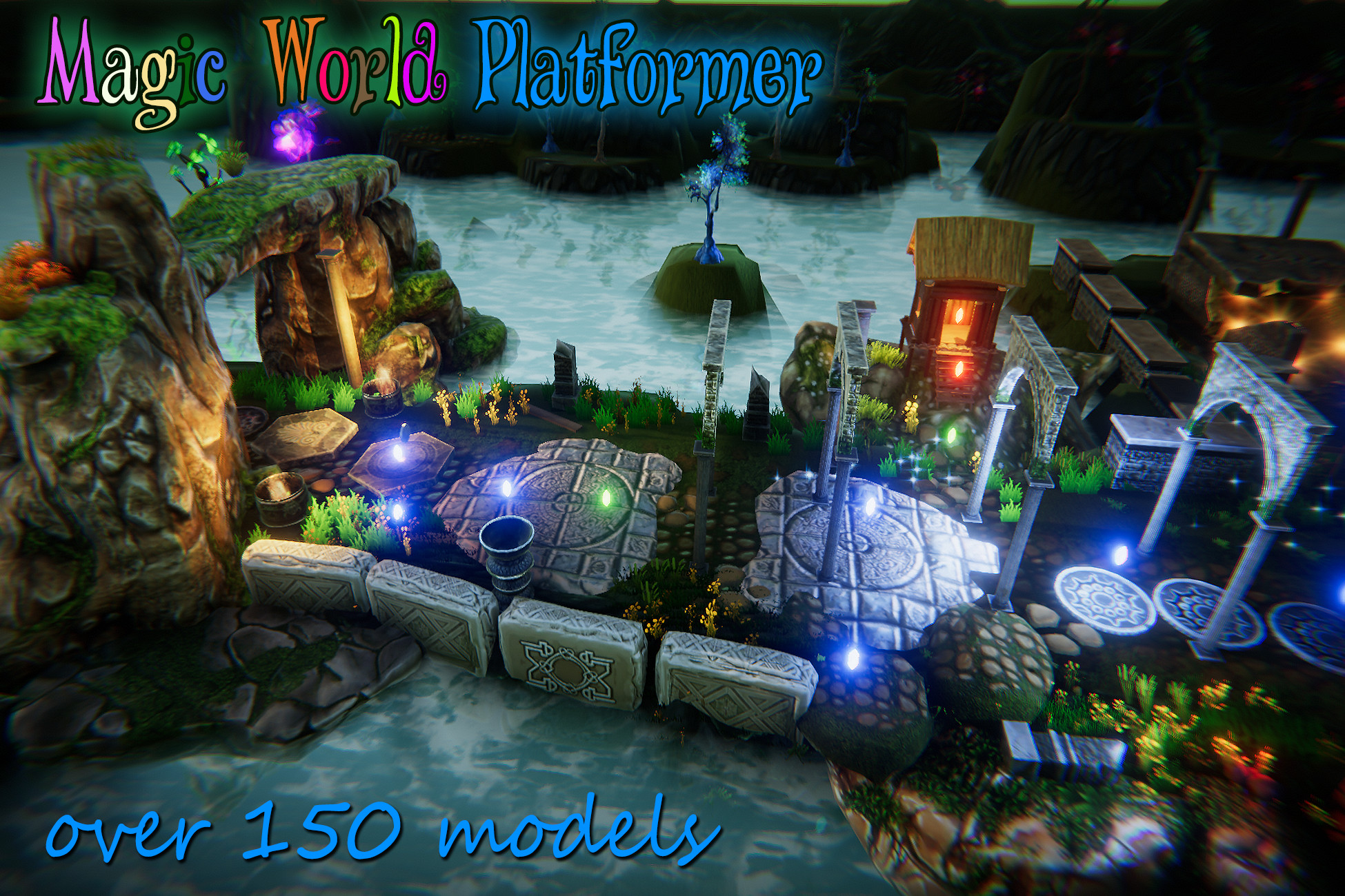 Magic World Platformer
