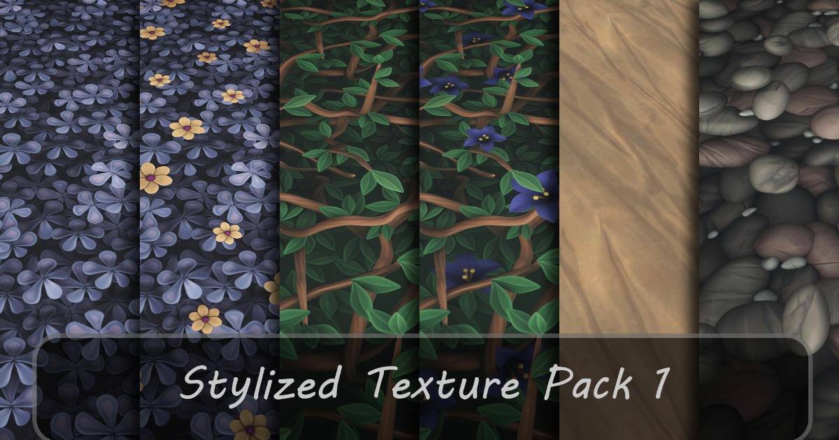 Unity Template Texture Stylized Texture Pack 1 | 2D Nature | Unity Asset Store