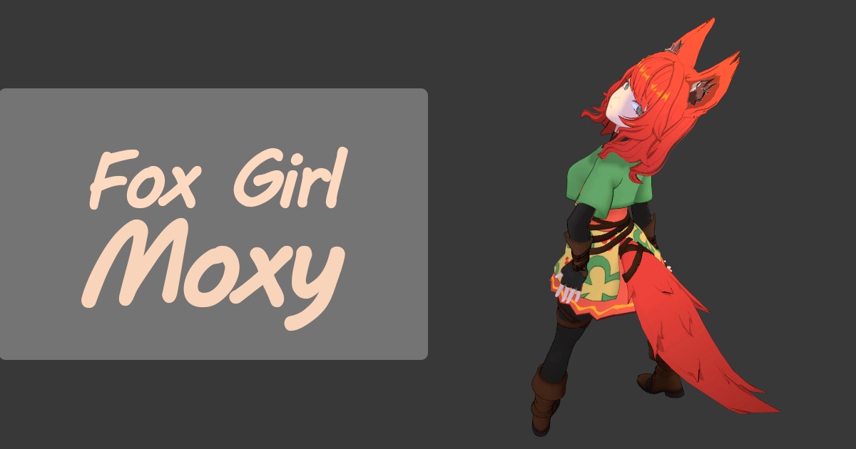 Moxy Python Character Moxy Anime Fantasy Girl | Characters | Unity Asset Store