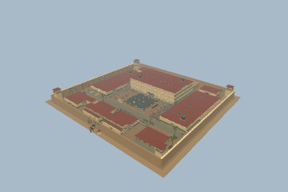 Stylized Prison Environment