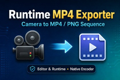 Offline Runtime Camera to MP4 Exporter (Windows)