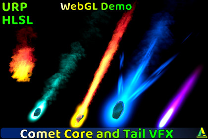 Comet Core & Tail VFX URP