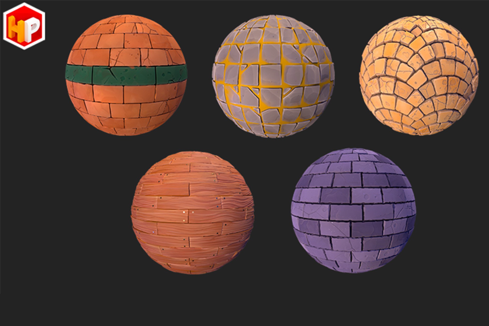 Stylized Textures Vol.1 | 2D Floors | Unity Asset Store