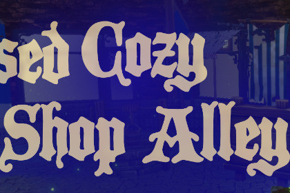 Cursed Cozy Shop Alley Enivro Kit system