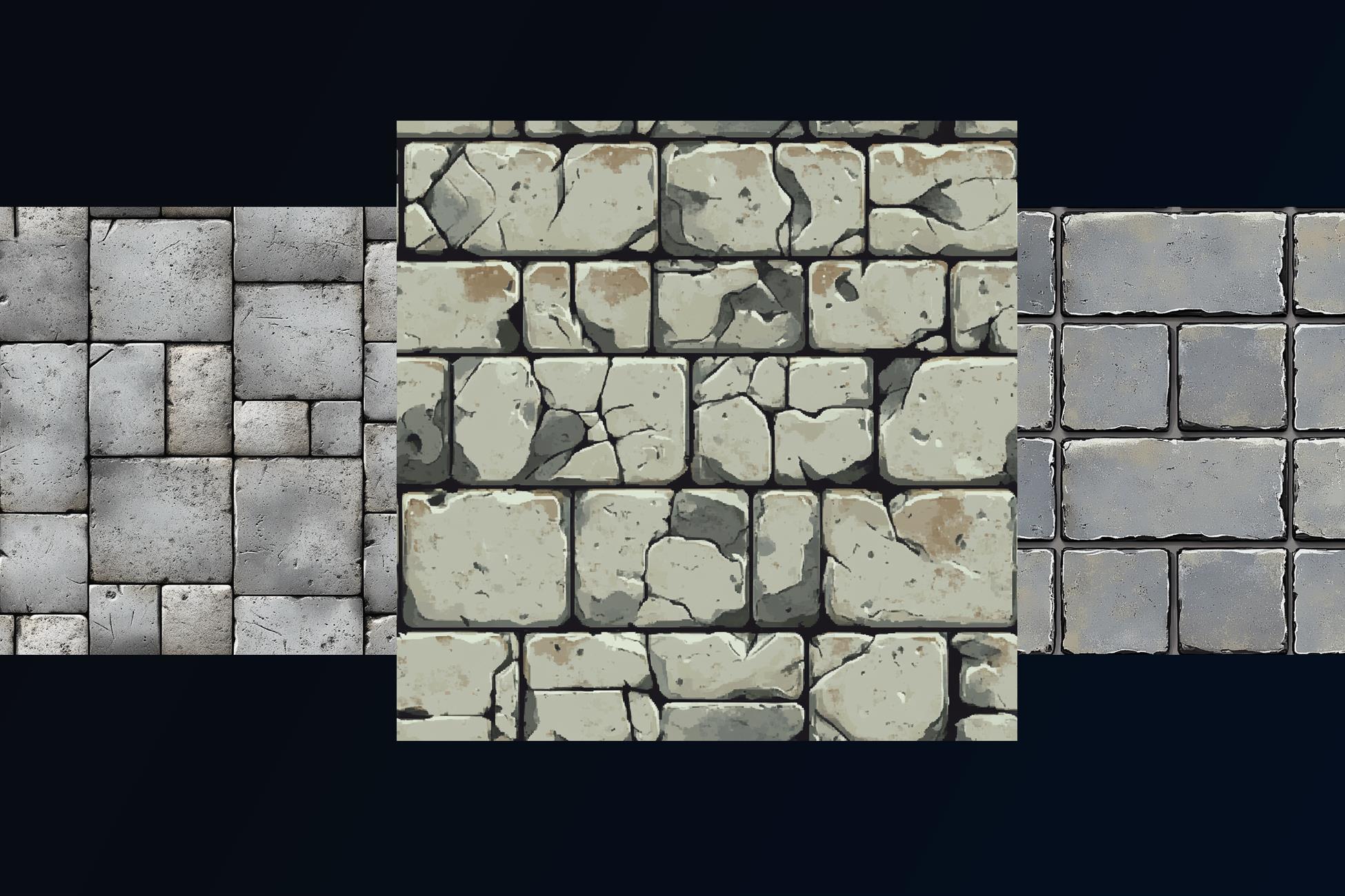 Anime Concreate Texture NHC - CARTOON Concrete Textures | 2D Textures & Materials | Unity Asset ...