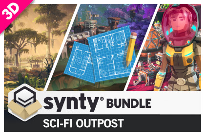 Value Bundle – POLYGON Sci-Fi Worlds, Swamp Marshland & Sci-Fi Outpost Map