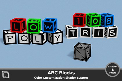 ABC Blocks – Color Customization Shader System