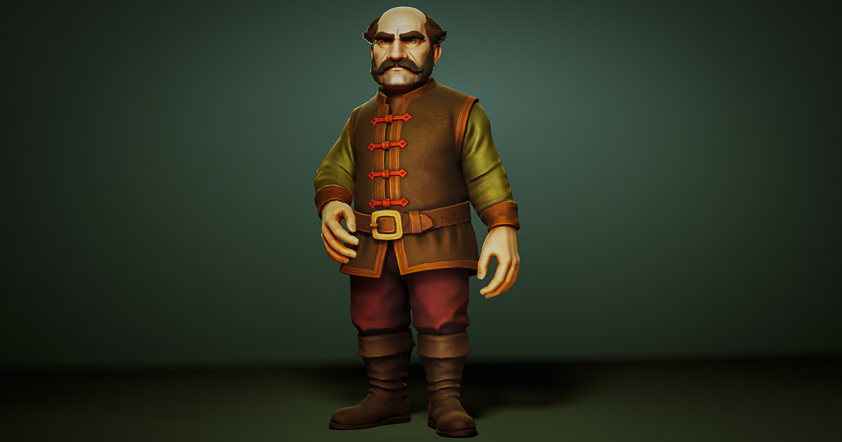 Merchant - Game ready character | Characters | Unity Asset Store