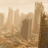 Destroyed Buildings and Debris Pack