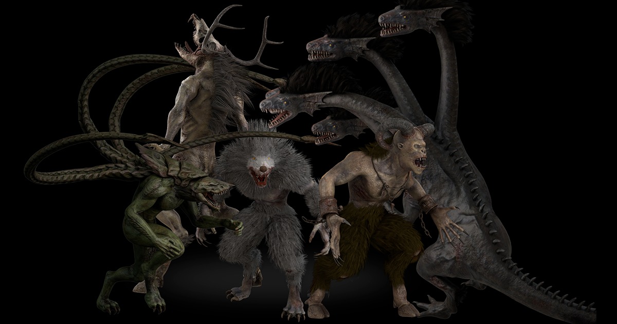Monster Mega Bundle | 3D 생물 | Unity Asset Store