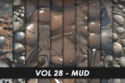 Realistic Textures - Vol 28 - Mud