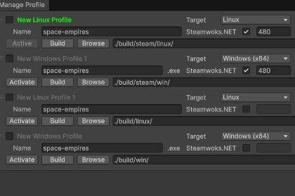 Profile Build Tool