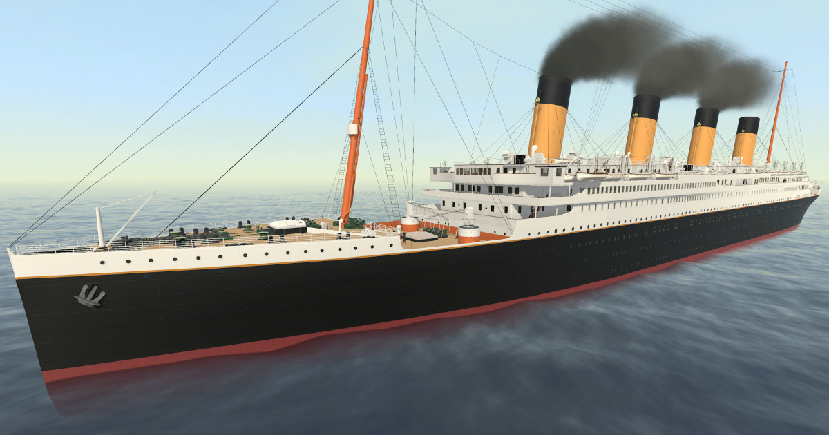 RMS Tragic - PBR | 3D Sea | Unity Asset Store