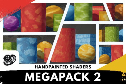 Handpainted Shader and Textures - MEGA PACK vol 2
