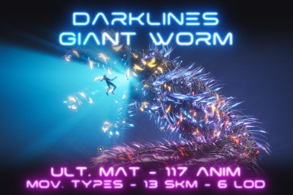 Darklines: Giant Worm