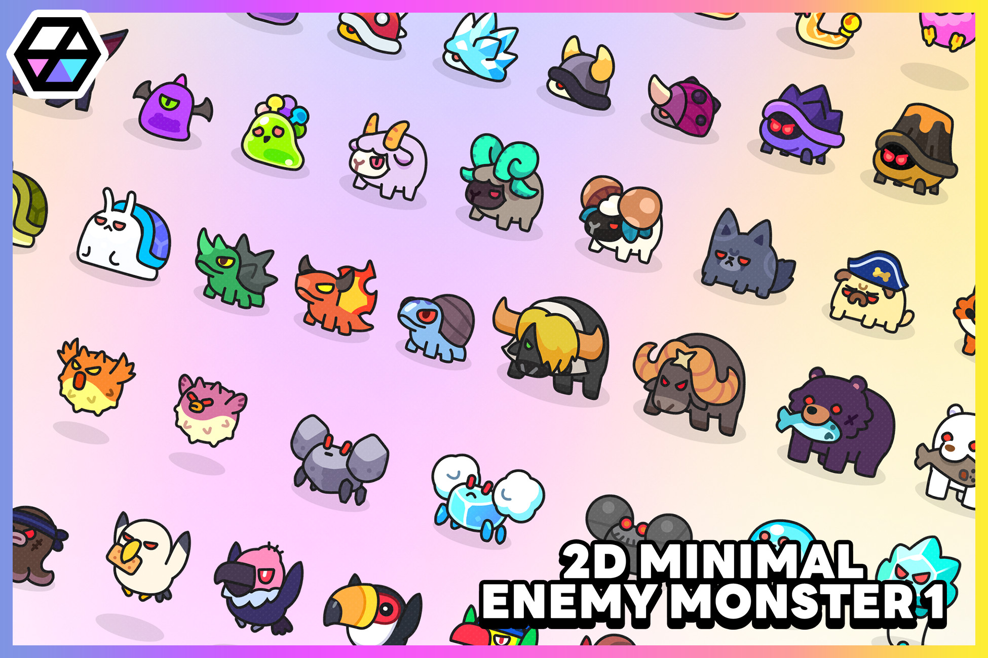 2D Minimal - Enemy Monster1