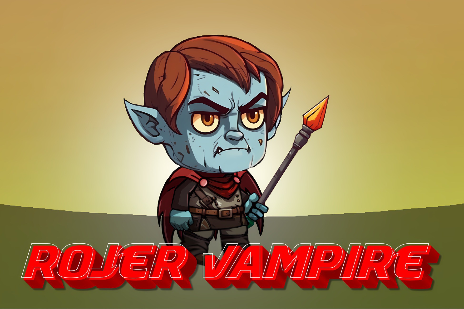Rojer Vampire 2D Animated Character (Spriter) | 2D Characters | Unity ...
