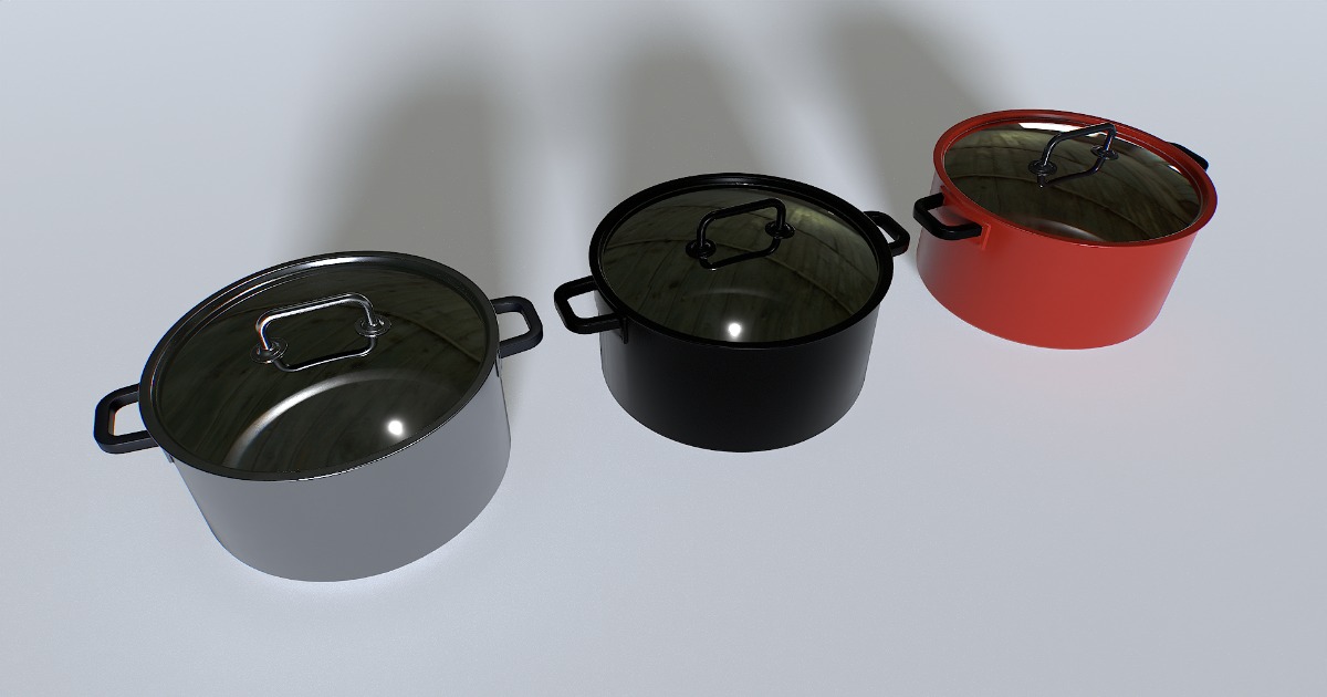 Cooking pot set 1 | 3D Props | Unity Asset Store