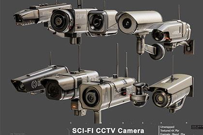 Sci-fi Security Camera-vol02