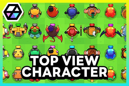 2D Characters - Top View Character
