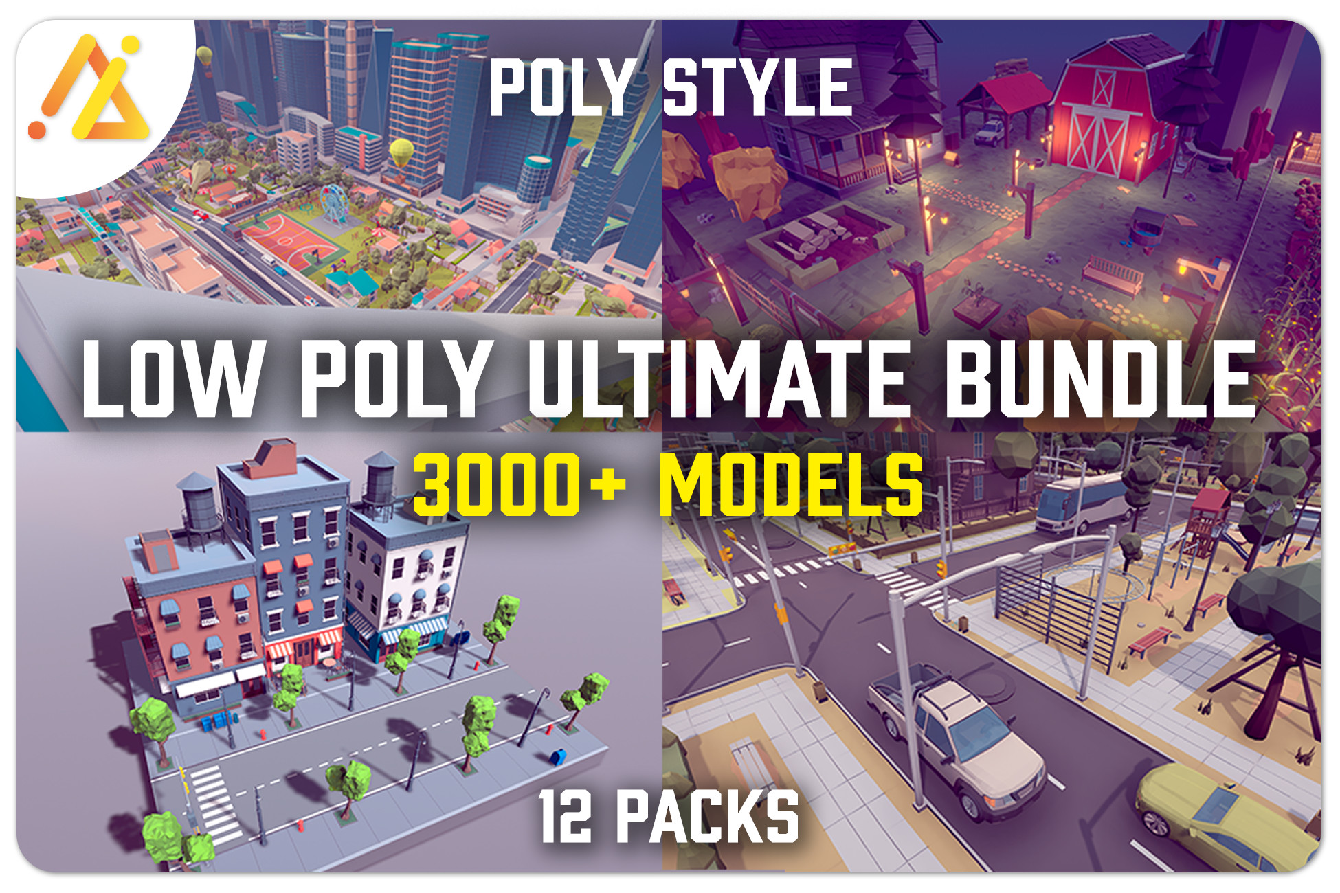 POLY - Low Poly Ultimate Bundle | 3D Environments | Unity Asset Store