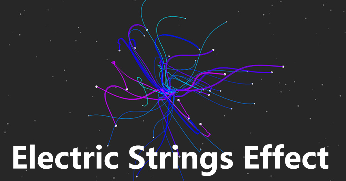 2D Electric Strings Effect By maything | VFX | Unity Asset Store