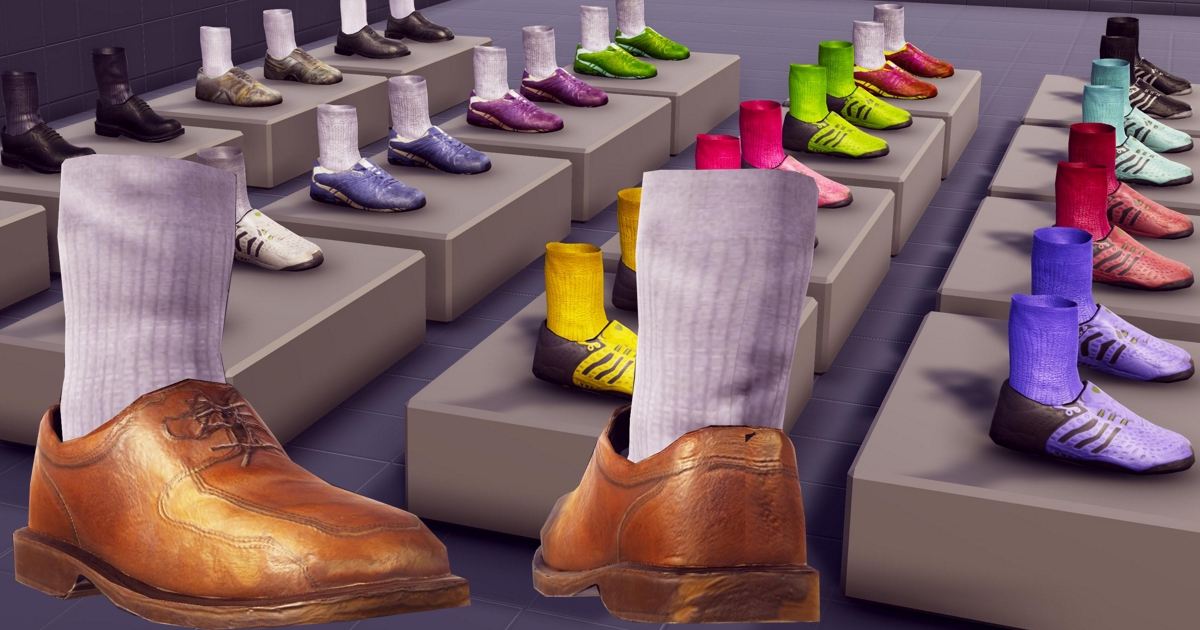 Shoe String Unity Device Realistic Shoe Pack | 3D 캐릭터 | Unity Asset Store