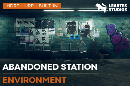 Abandoned Subway Station in Berlin