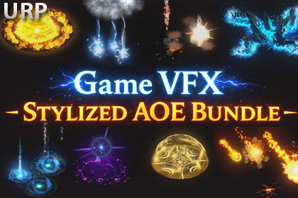 Game VFX - Stylized AOE Bundle(URP)