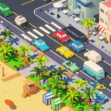 Beach City MEGA Pack - Low Poly Assets