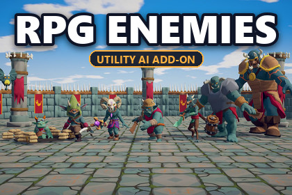 RPG Enemies - Combat AI + Utility AI Included