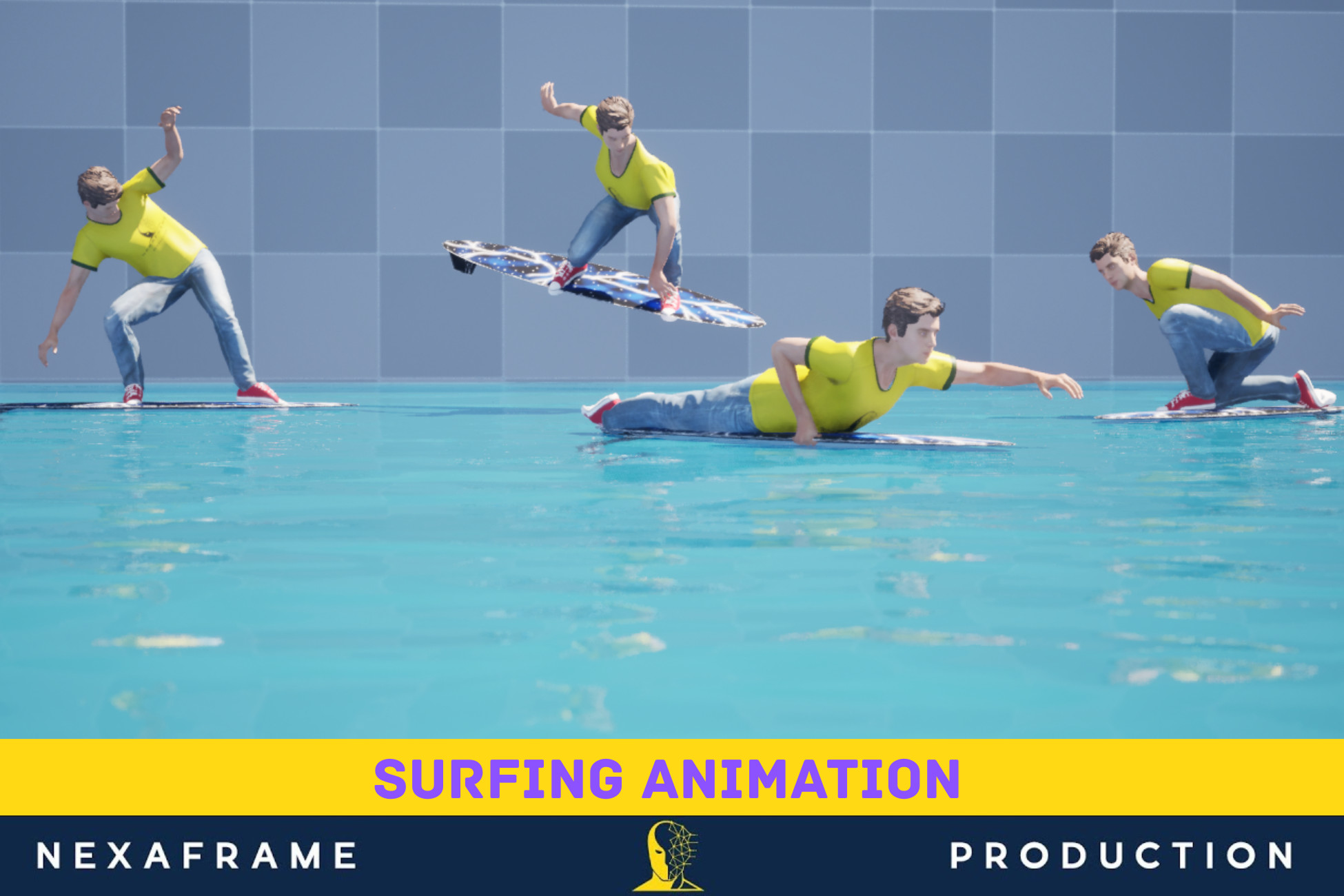 Surfing Animation